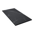 thumbnail image 1 of Emberveil Marble Black SMC Shower Base 36" x 72" – Low Profile Anti-Slip Stone Texture with Side Drain, 1 of 1