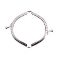 thumbnail image 3 of 15 Metal Frames Snap Clasp Arch Pattern Coin Style Purse Silver, 3 of 7