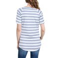 thumbnail image 3 of Julyccc Womens Maternity Floral Stripe Nursing Tunic Tops, 3 of 4