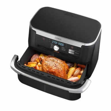 Ninja Friteuse à Air Chaud Foodi FlexBasket avec Mégazone de 11 Pintes