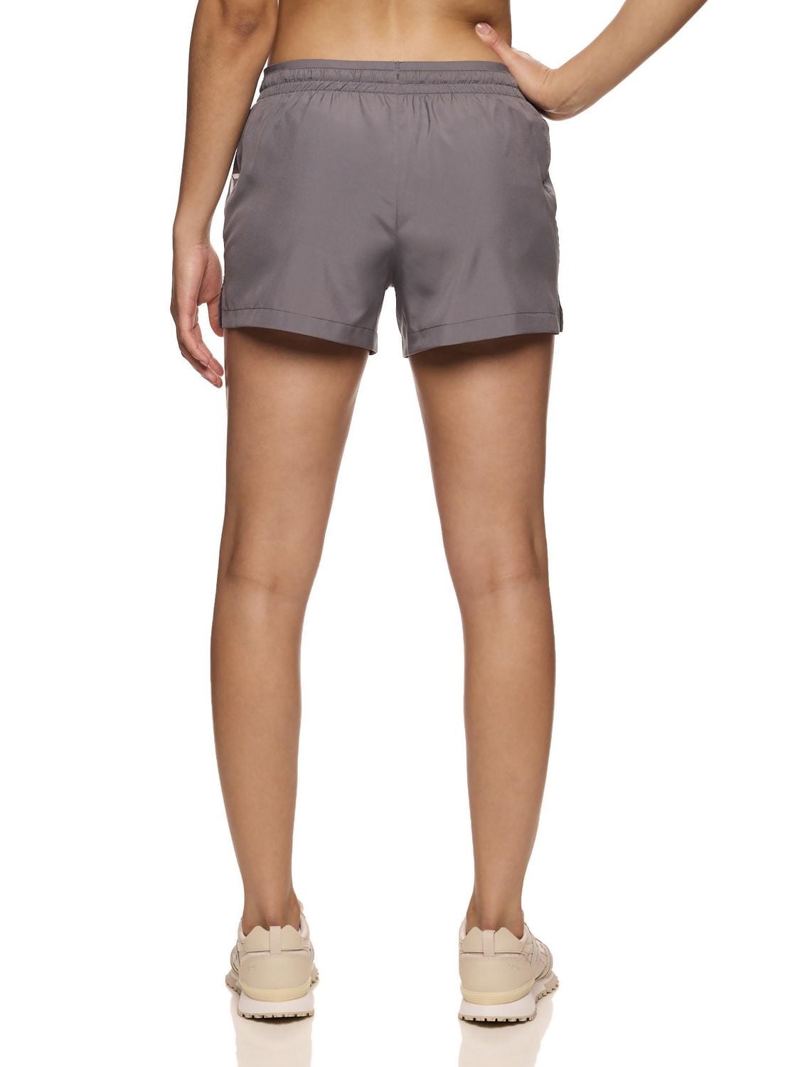 Reebok Short de course Staple pour femme avec doublure en maille