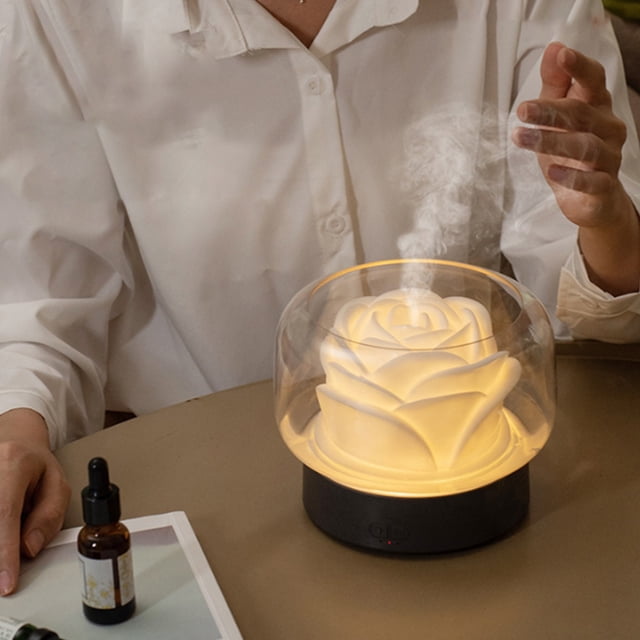 Dvkptbk Aroma Diffuser Aromatherapy Oil Diffuser Oil Waterless Oil Diffuser for Home Office Quiet Kitchen & Dining