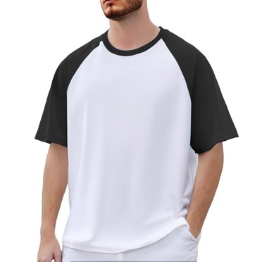 LUOGENLI T-shirts pour Homme pour Hommes à Manches Courtes Basketball Sports T-Shirt Fendu Ensemble T-Shirt d'Échauffement pour Homme Tir Évacuation de la Transpiration Étudiant Universitaire T-shirts Tendance pour Hommes T-Shirt Graphique Vêtements d'Été Gris Foncé L