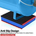 thumbnail image 4 of phepetroll 4P Anti Vibration Pads 6'' X 6'' X 7/8" Sound Isolation Ribbed Rubber Mats With EVA Center, Heavy Duty Vibration Isolation Pads, 4 of 7