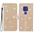 thumbnail image 1 of Compatible with Motorola Moto E7 Plus Sparkling Glitter Wallet Case with Card Pocket Flip Cover, 1 of 5
