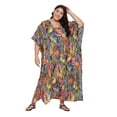 thumbnail image 1 of Caftans Longs pour Femmes Grande Taille Robe Caftan Robe de Soirée Fête Été Plage Robe d'Été Manches Kimono Longues Robes Décontractées en Ligne, 1 of 7