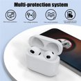 thumbnail image 5 of Earphone Charger Case for AirPods 3 Charging Case 450Mah Wireless Charging Case Bluetooth Sync Quick-Pairing Button, 5 of 5