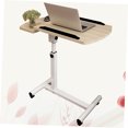 thumbnail image 3 of HORIALENCE Movable and Adjustable Laptop Table in Light Brown for Bedside Office and Sofa, 3 of 8