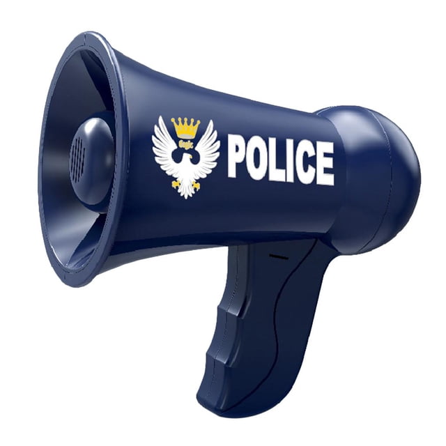 Child Fireman Megaphone w/ Educational Toys Blue
