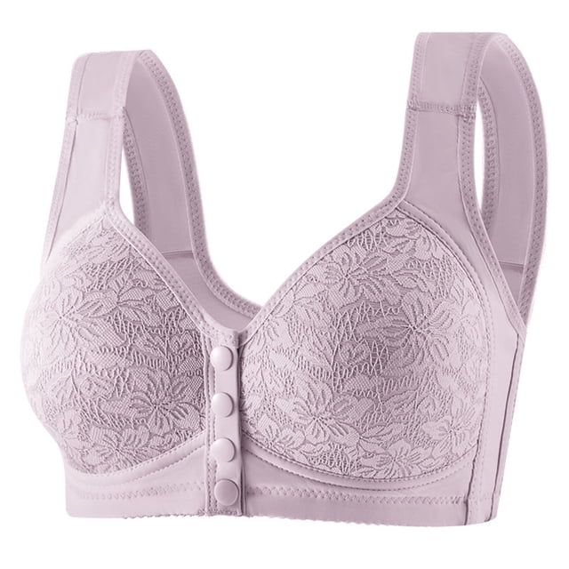 New Soft Padded Front Closure Bra For Women Comfortable Wireless And Steel Vest Style Plus Size Women S Bras Sports Bra Women Bra with Back Support Women Bras plus Size Front Close Work Out Bra Back