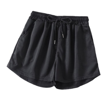 cfhntfmh Women's Sweat Shorts Casual Athletic Lounge Shorts with Drawstring and Pockets 2025