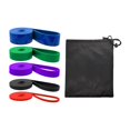 thumbnail image 2 of Ensemble de Bandes de Résistance Robustes avec Sac de Rangement Bandes d'Entraînement de Force Bande d'Exercice Extensible Boucle d'Entraînement pour Entraînement Yoga Mise en Forme 5 Pcs, 2 of 10