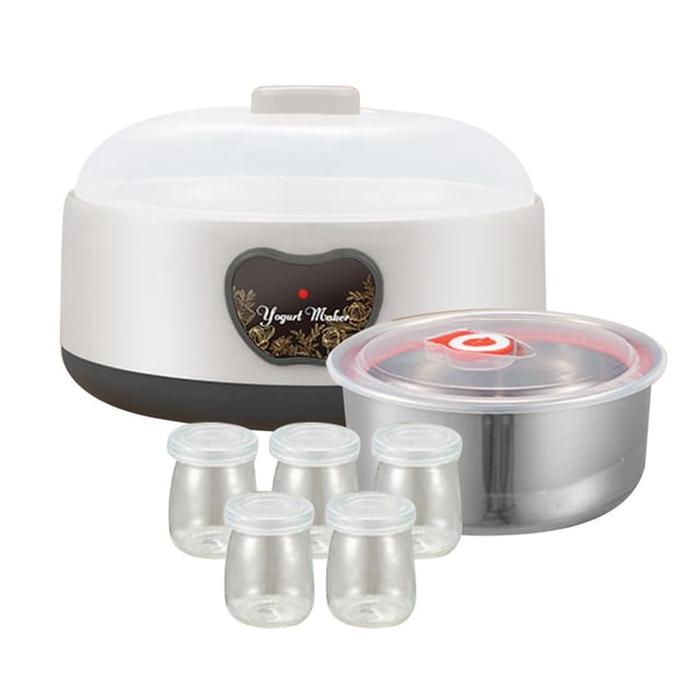 jifeng Home Yogurt Maker Multifunctional Natto Maker Low Noise Constant Temperature Control Household Electric Yogurt Machine 1.2L B
