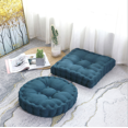 thumbnail image 1 of Coussin d'Oreiller Épaissi Rond pour Patio à la Maison - Bleu Étoilé, 1 of 4