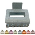 thumbnail image 2 of French Hair Claw Clip Retro Solid Color Rectangle Hair Clamp Hollow Hair Claw, 2 of 10