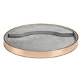 thumbnail image 1 of Almencla Plateau à Bijoux Ovale Support de Vitrine Comptoir Commode Fournitures de Magasin Gris, 1 of 7