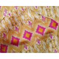 thumbnail image 4 of oneOone Silk Tabby Fabric Geometric Ikat Decor Fabric Printed BTY 42 Inch Wide, 4 of 4