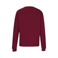 thumbnail image 4 of Meichang Chandails en Molleton pour Femmes Sans Capuche Manches Longues Col Rond Pull Décontracté Graphique Amusant Couleur Unie Chandails en Molleton Coupe Ample Pull d'Automne, 4 of 5
