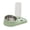 D, variant on 2-in-1 Pet Feeder Tilted Dog Food Bowl with 700ml Automatic Water Dispenser Stainless Steel Bowl Food And Water Feeder for Cats Dogs