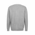 thumbnail image 3 of Krumba Chandail Classique à Enfiler Surdimensionné en Coton à Col en V pour Homme 2TG Gris, 3 of 6