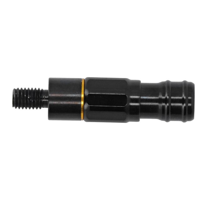 Connecteur de Canne à Pêche, Connecteur de Canne à Pêche Stable Résistant à la Rouille Léger Universel pour Vis de 8mm Noir, Rouge, Bleu