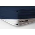 thumbnail image 2 of Johnson Home Huggable Jersey Knit Combed Cotton Easy Fit Sheet Set, 2 of 5