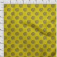 thumbnail image 3 of oneOone Viscose Jersey Fabric Floral Block Print Sewing Fabric BTY 60 Inch Wide, 3 of 5