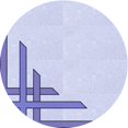 thumbnail image 1 of Ahgly Company Machine Washable Indoor Square Transitional Lavender Blue Area Rugs, 3' Square, 1 of 7