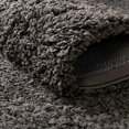 thumbnail image 5 of Unique Loom Solo Solid Shag Collection Tapis Moderne en Peluche Luxuriant et Doux, 7 Pi 0 x 10 Pi 0, Gris Graphite, 5 of 5
