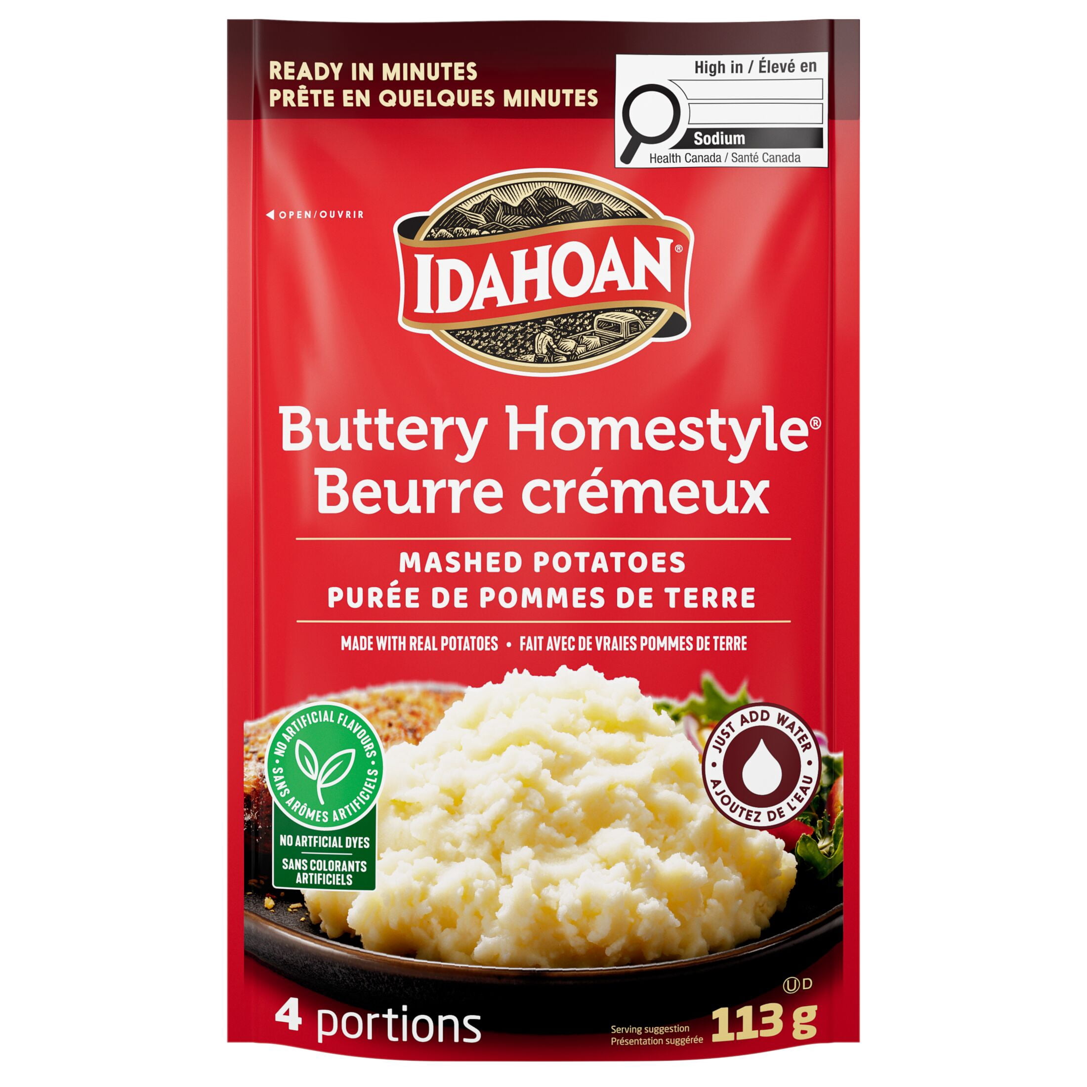 Idahoan Buttery Homestyle Flavoured Mashed Potatoes
