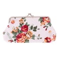 thumbnail image 1 of MasteelfCA Vintage Flower Wallet Lady Buckle Clutch Bag Rose Pattern Coin Purse for Woman, 1 of 7