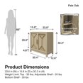 thumbnail image 3 of Mr. Kate Neely Accent Cabinet, Pale Oak, 3 of 9