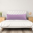 thumbnail image 3 of PiccoCasa Brushed Microfiber Pillowcase Body Pillow Pillowcase, Queen Lavender, 3 of 9