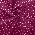 thumbnail image 3 of LOVZFMLL Robe à Pois pour Femme, Nouvelle Collection Printemps/été, Col à Manches Courtes, Longueur Genou, Rose Vif, G, 3 of 5