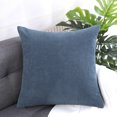 thumbnail image 2 of Unique Bargains Soft Corduroy Corn Striped Decorative Throw Pillow Cover, 2 of 9