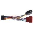 thumbnail image 2 of Bunblic 2x16Pin ISO(Female)Radio Receiver Replacement Wire Harness Cable for , Black, 2 Pcs, 2 of 8