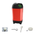 thumbnail image 1 of yeacher Pompe de Douche Extérieure Portable avec Batterie 4800mAh, Étanche IPX7, Idéale pour le Camping, la Randonnée et la Maison - Modèle ABS Rouge (Sans Affichage de la Température), 1 of 7