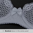 thumbnail image 4 of Wingslove Soutien-Gorge Léger Balconnet à Armatures Demi-Bonnet 1/2 pour Femmes Non Doublé Transparent Soutien-Gorge, 4 of 6