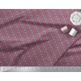 thumbnail image 3 of Soimoi Silk Fabric Triangle Shirting Print Sewing Fabric Yard 42 Inch Wide, 3 of 3