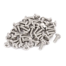 304 Acier inoxydable Machine Vis, 10pcs M5x18mm Fente Reliure Tête Vis Boulons 304 Acier inoxydable Machine Vis, 10pcs M5x18mm Fente Reliure Tête Vis Boulons