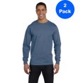thumbnail image 1 of Hanes T-Shirt à Manches Longues pour Hommes Beefy-T - 5186 (Lot de 2), 1 of 1