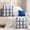Bleu Taille D2, variante sur Czzoypi Housses de Coussin à Carreaux avec Fermeture Éclair Invisible, Housse de Coussin Décorative Bleue pour Canapé Sofa Porche Chaise, 18x18 Po, Bleu
