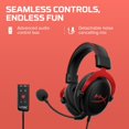 thumbnail image 4 of Remis à Neuf (Bon) HyperX Cloud II Casque de Jeu - Rouge - KHX-HSCP-RD, 4 of 4