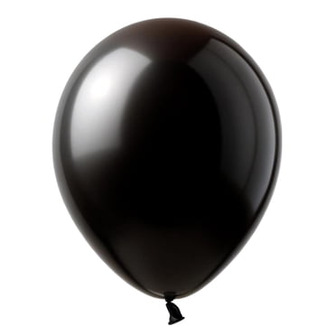 Way To Celebrate! 15 ballons en latex noirs de 30 cm