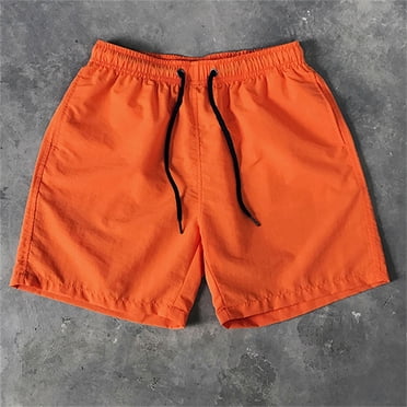 AherBiu Plus Size Summer Shorts for Men Athletic Running Quick Dry Shorts with Pockets Fashion Drawstring Causal Beach Shorts