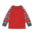 thumbnail image 4 of LSLJS Christmas Pajamas Pyjamas de Noël Assortis pour la Famille, Ensemble Assorti pour la Famille Pyjamas de Noël pour la Famille Ensemble Haut à Carreaux Rouges et Pantalon Long Ensembles de Vêtements de Nuit pour les Fêtes Ensemble de Vêtements de Nuit de Noël, 4 of 9