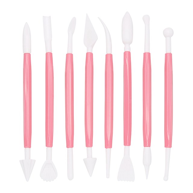 Soft Pottery Plastic Cake Baking Embossing Set Tool Baking Printing Tool