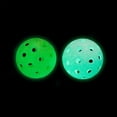 thumbnail image 3 of 5 Pack Pickleballs Indoor Outdoor 74mm Luminous Pickle Balls, 3 of 8