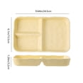 thumbnail image 3 of EGNMCR Kitchen Gadgets, Kitchen Appliances, Kitchen Accessories, Kitchen Products Home Delicate Tableware Plates Compartmentalized Restaurant Plates Ceramic Dinner Plates Snack Plates Dinner Plates, 3 of 6