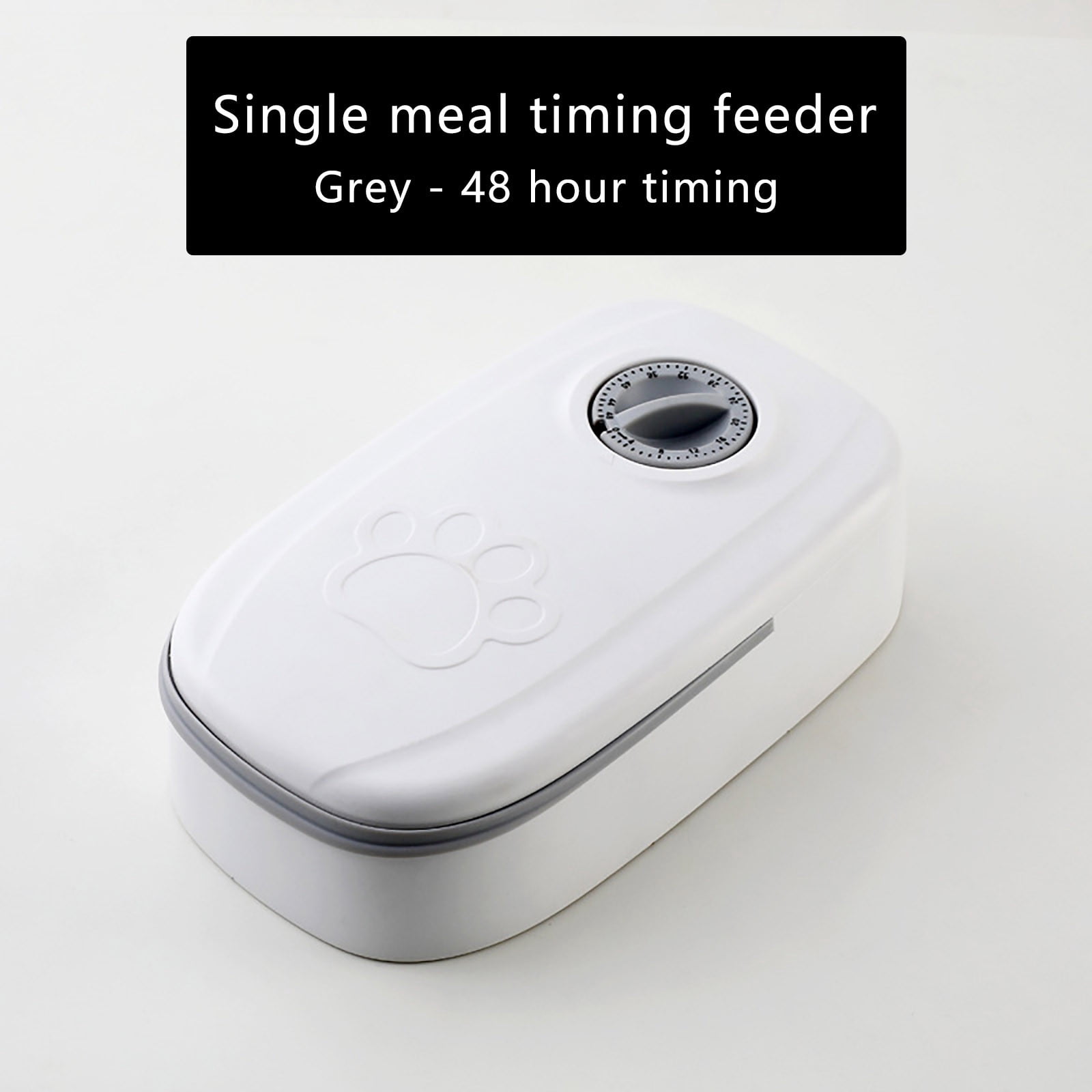 Can Covers for Pet Food Cans Time-Sealed Feeder, Pet Feeder with Timer, Food Timing and Control, Food Dispenser, 48-Hour Timing Automatic Pet Feeder for Cats Pet Food Can Covers